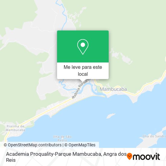 Academia Proquality-Parque Mambucaba mapa