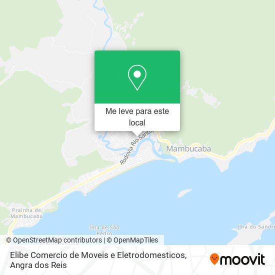 Elibe Comercio de Moveis e Eletrodomesticos mapa