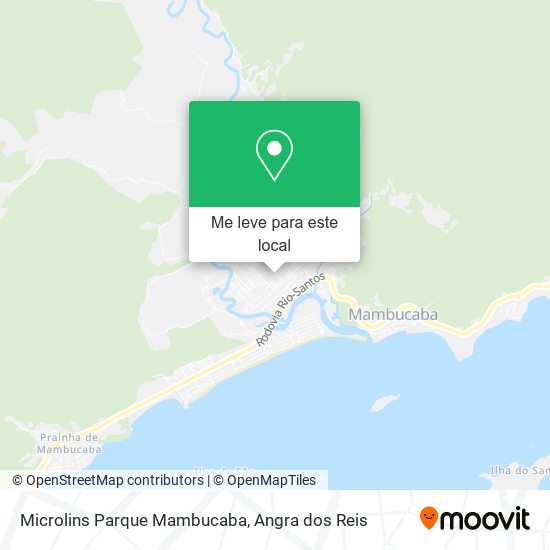 Microlins Parque Mambucaba mapa