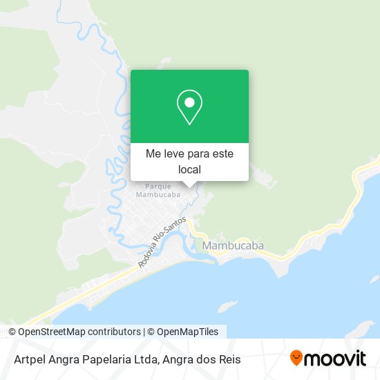 Artpel Angra Papelaria Ltda mapa