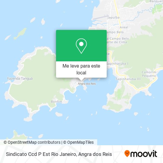 Sindicato Ccd P Est Rio Janeiro mapa