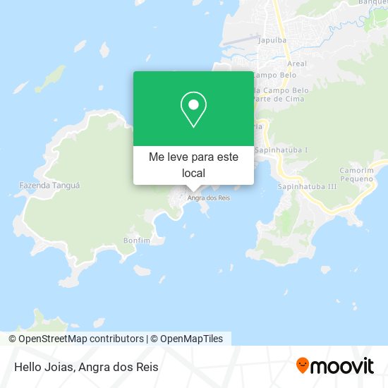 Hello Joias mapa