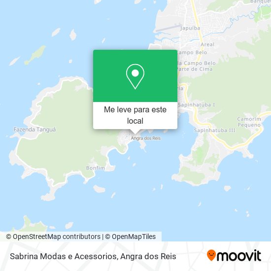 Sabrina Modas e Acessorios mapa