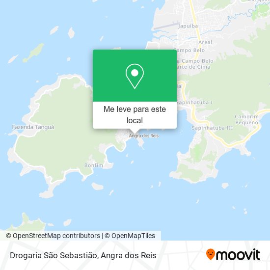 Drogaria São Sebastião mapa