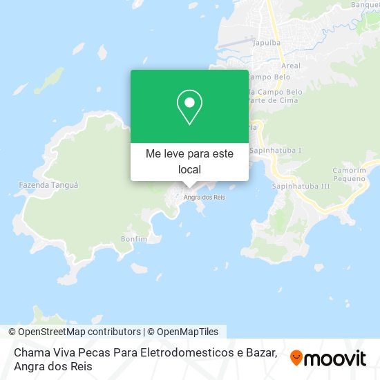 Chama Viva Pecas Para Eletrodomesticos e Bazar mapa