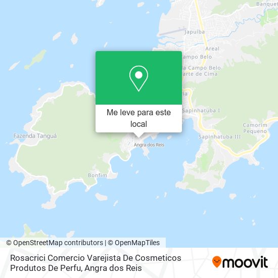 Rosacrici Comercio Varejista De Cosmeticos Produtos De Perfu mapa