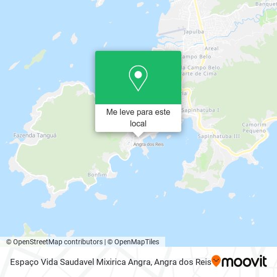 Espaço Vida Saudavel Mixirica Angra mapa