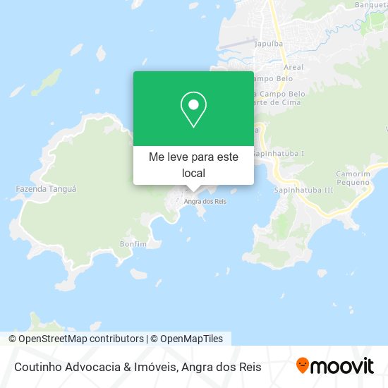 Coutinho Advocacia & Imóveis mapa
