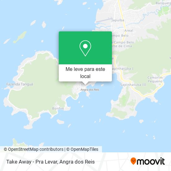 Take Away - Pra Levar mapa