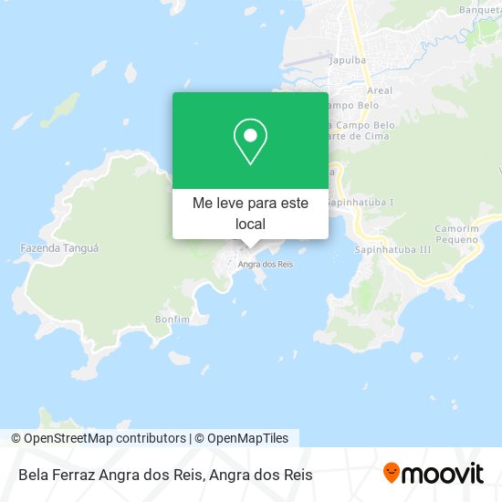 Bela Ferraz Angra dos Reis mapa