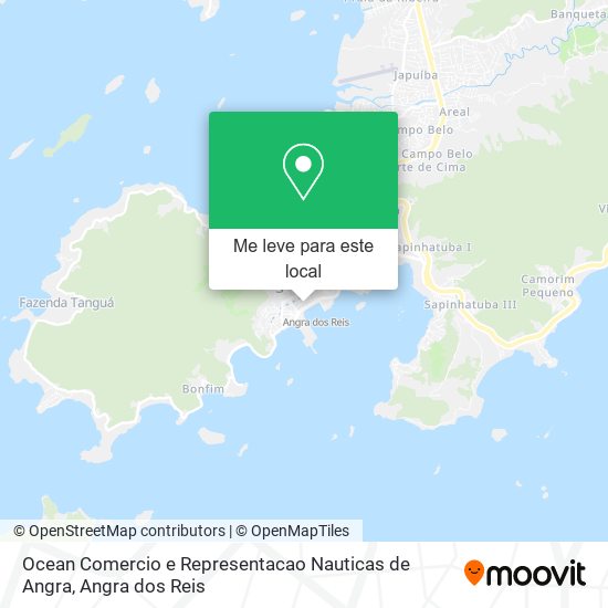 Ocean Comercio e Representacao Nauticas de Angra mapa