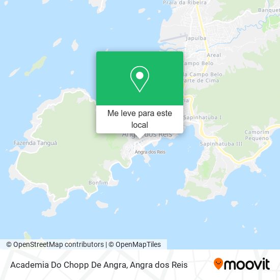 Academia Do Chopp De Angra mapa