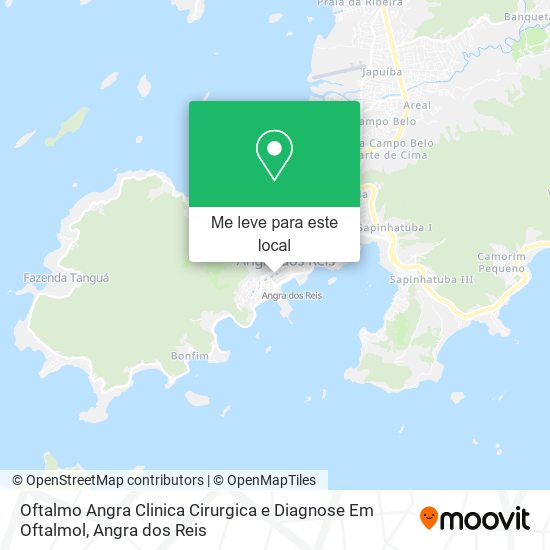 Oftalmo Angra Clinica Cirurgica e Diagnose Em Oftalmol mapa