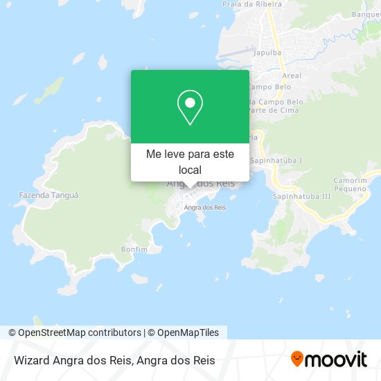 Wizard Angra dos Reis mapa