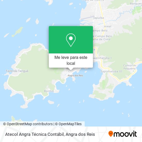 Atecol Angra Técnica Contábil mapa