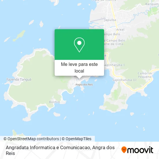 Angradata Informatica e Comunicacao mapa