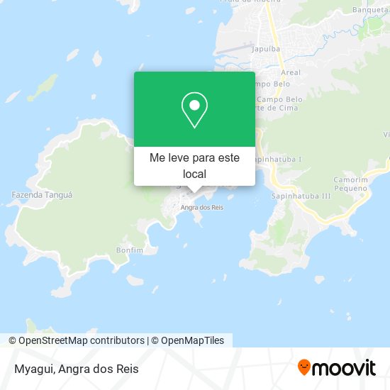 Myagui mapa