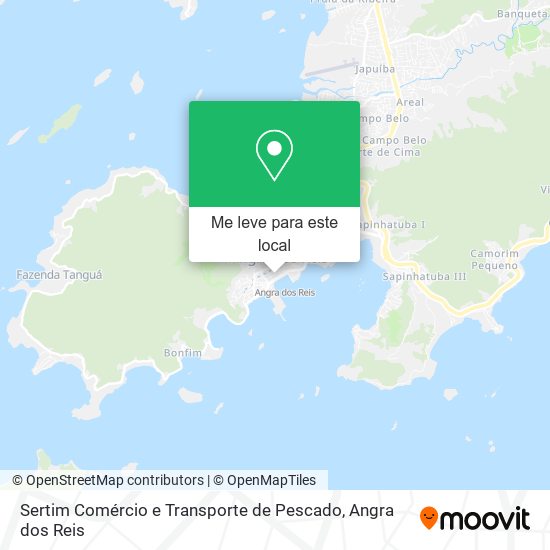 Sertim Comércio e Transporte de Pescado mapa