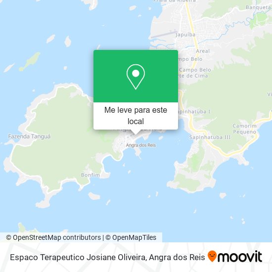 Espaco Terapeutico Josiane Oliveira mapa