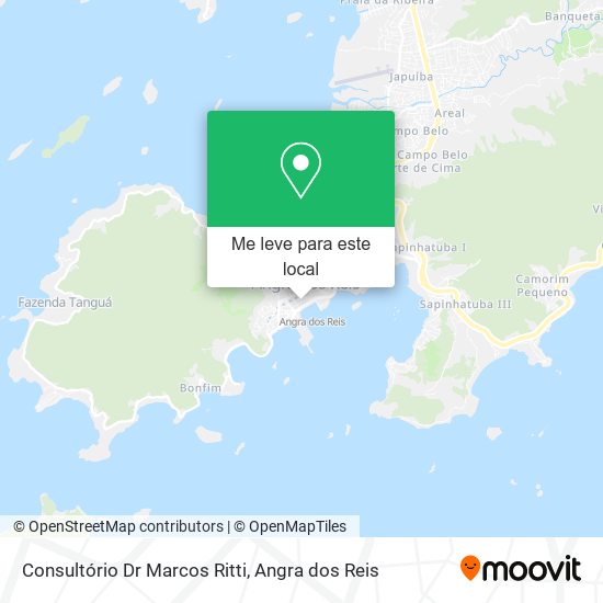 Consultório Dr Marcos Ritti mapa