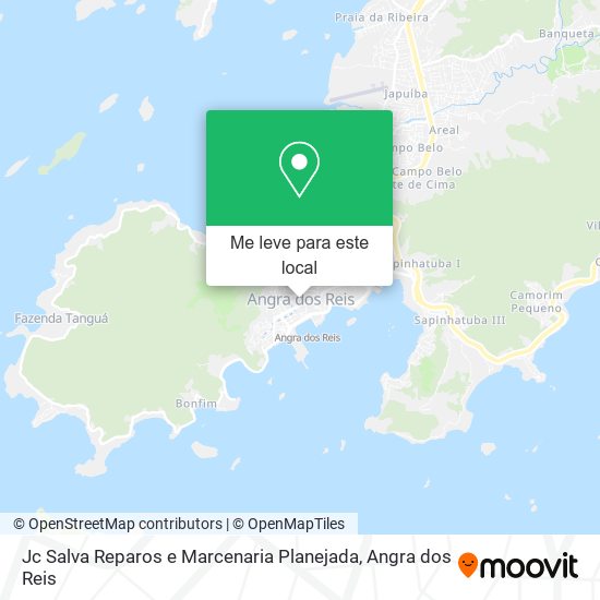 Jc Salva Reparos e Marcenaria Planejada mapa