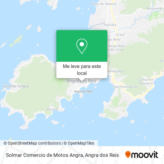 Solmar Comercio de Motos Angra mapa