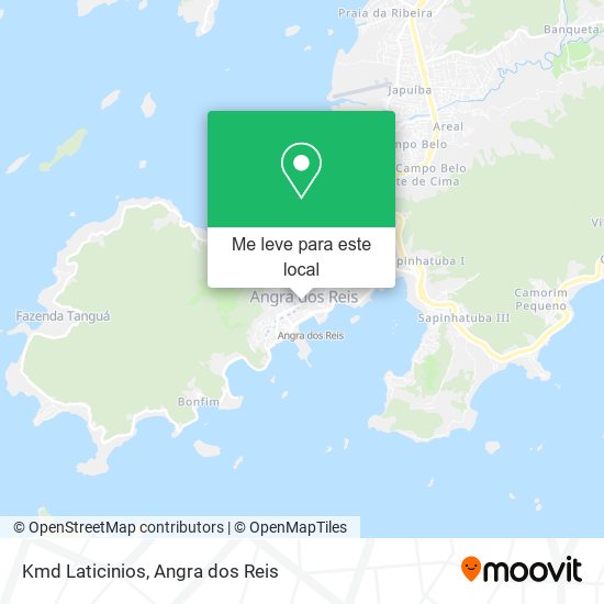 Kmd Laticinios mapa