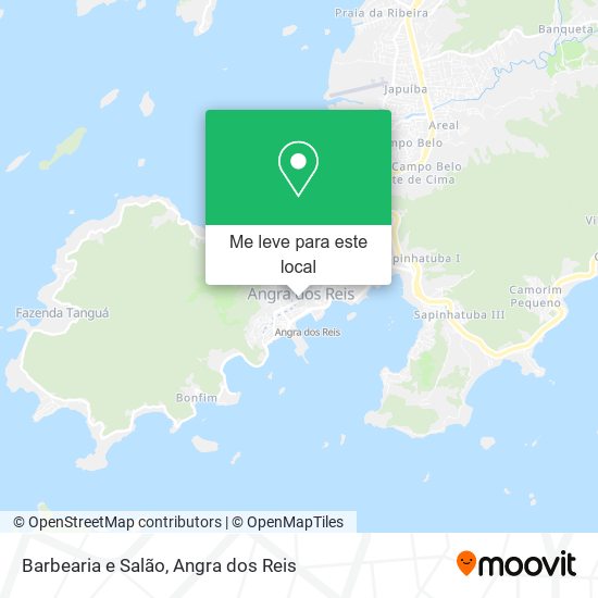 Barbearia e Salão mapa