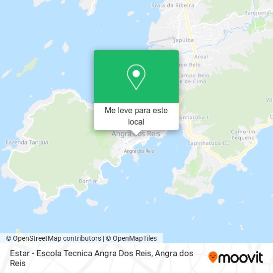 Estar - Escola Tecnica Angra Dos Reis mapa