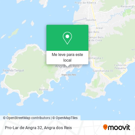 Pro-Lar de Angra 32 mapa