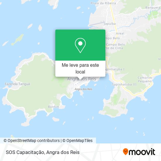 SOS Capacitação mapa