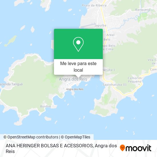 ANA HERINGER BOLSAS E ACESSORIOS mapa
