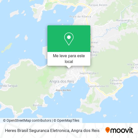Heres Brasil Seguranca Eletronica mapa