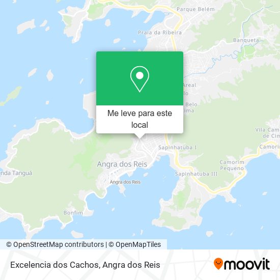Excelencia dos Cachos mapa