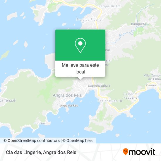 Cia das Lingerie mapa