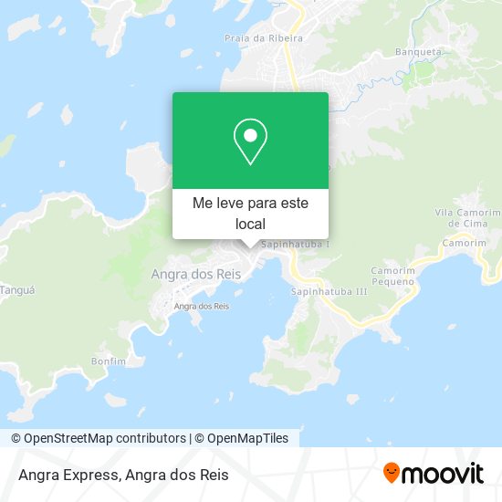 Angra Express mapa