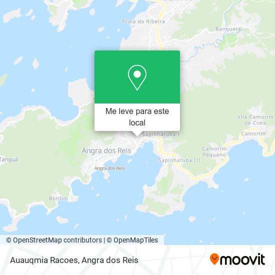 Auauqmia Racoes mapa