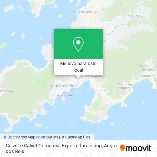 Calvet e Calvet Comercial Exportadora e Imp mapa