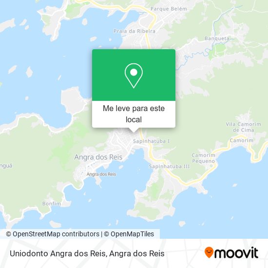 Uniodonto Angra dos Reis mapa