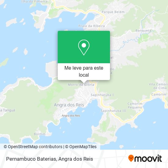 Pernambuco Baterias mapa