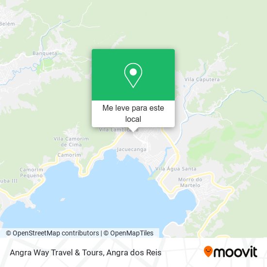 Angra Way Travel & Tours mapa
