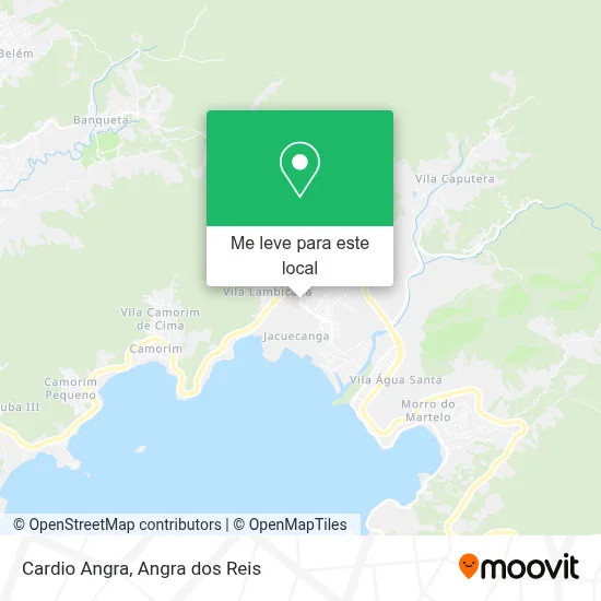 Cardio Angra mapa