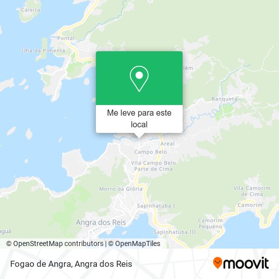 Fogao de Angra mapa