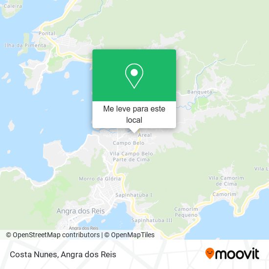 Costa Nunes mapa