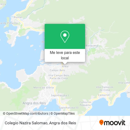 Colegio Nazira Salomao mapa