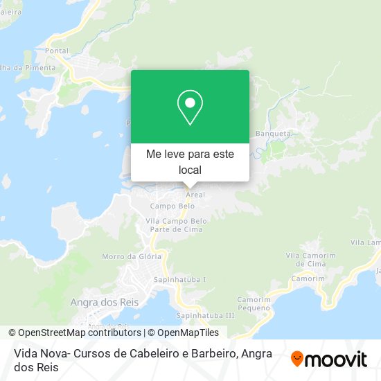 Vida Nova- Cursos de Cabeleiro e Barbeiro mapa