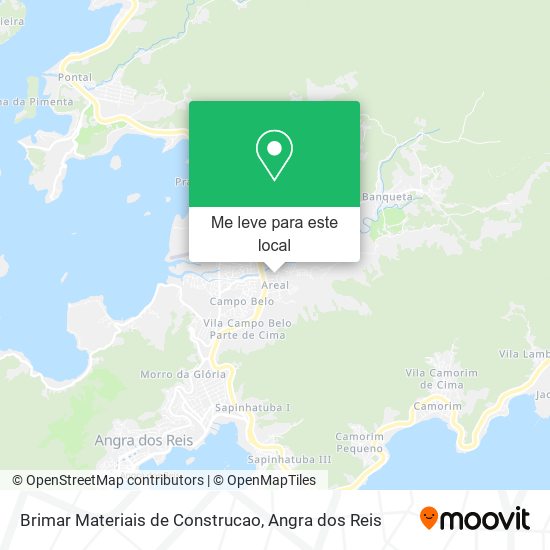 Brimar Materiais de Construcao mapa