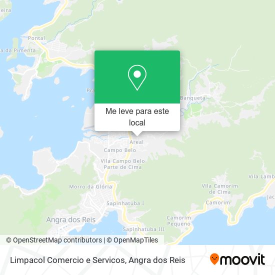 Limpacol Comercio e Servicos mapa