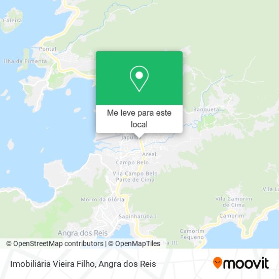 Imobiliária Vieira Filho mapa