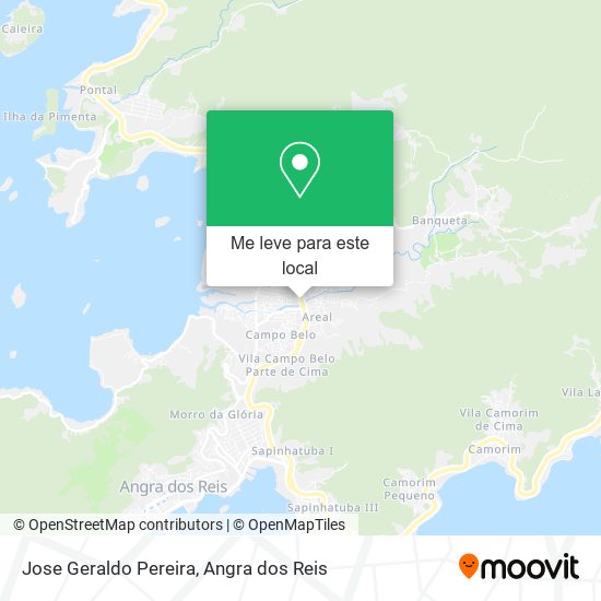 Jose Geraldo Pereira mapa